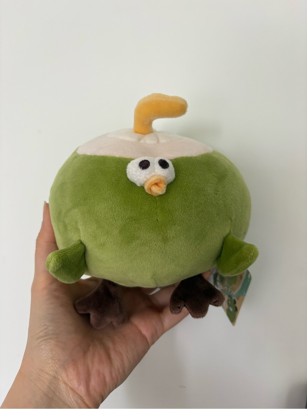 Miniso Coconut Chicken Plush | Cute Kawaii Plush 🥥🐔💚